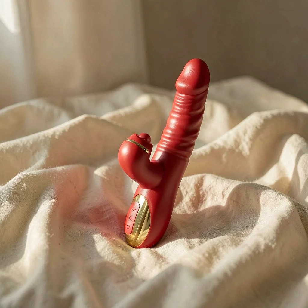 Frutille Intense Thalia vibratore thrusting rosso