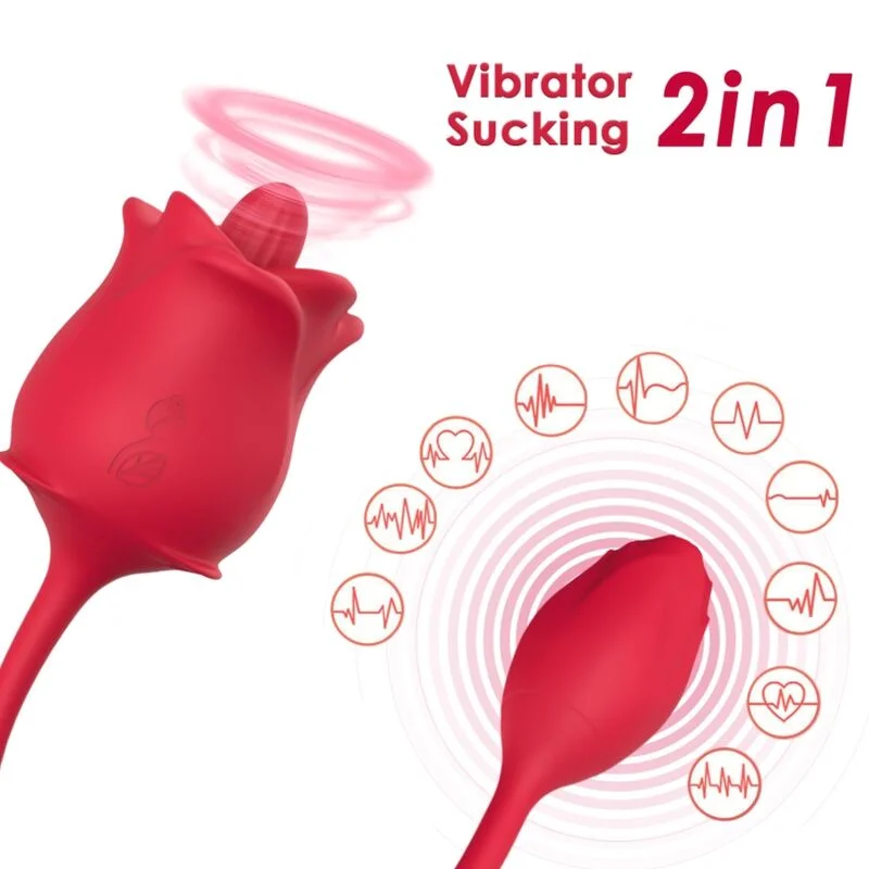 Armony Rosa Duo stimolatore clitoride aspirazione lingua
