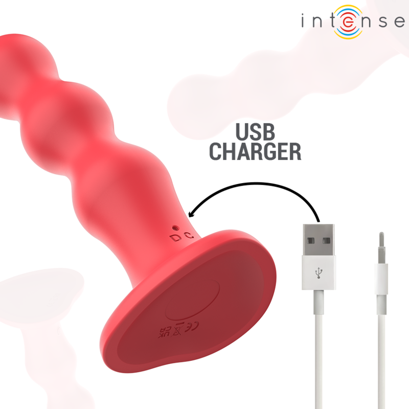 Frutille Intense Cody vibratore rosso con telecomando