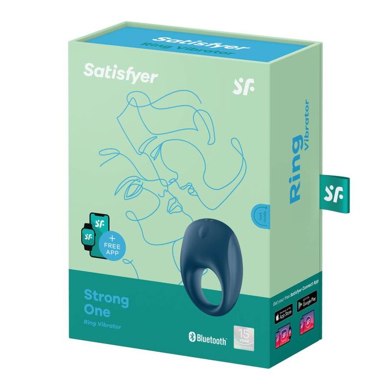 Satisfyer Strong One anello vibrante pene 10 programmi