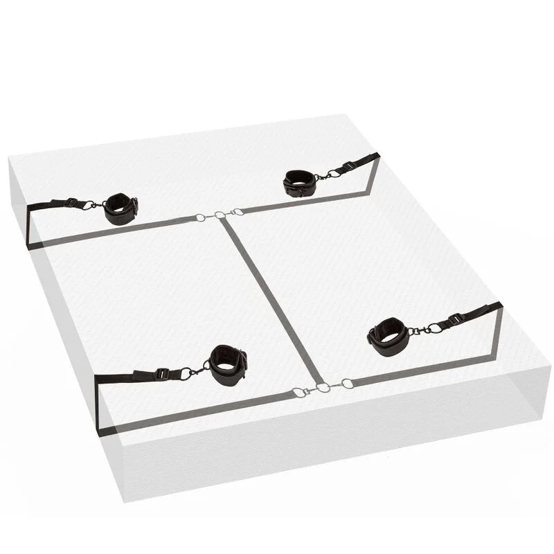 CalExotics Boundless Bed Restraint kit bondage letto