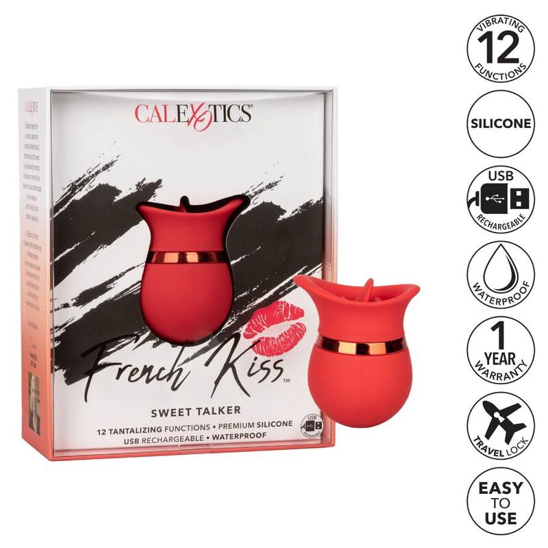 CalExotics French Kiss Sweet Talker stimolatore clitoride 12 funzioni