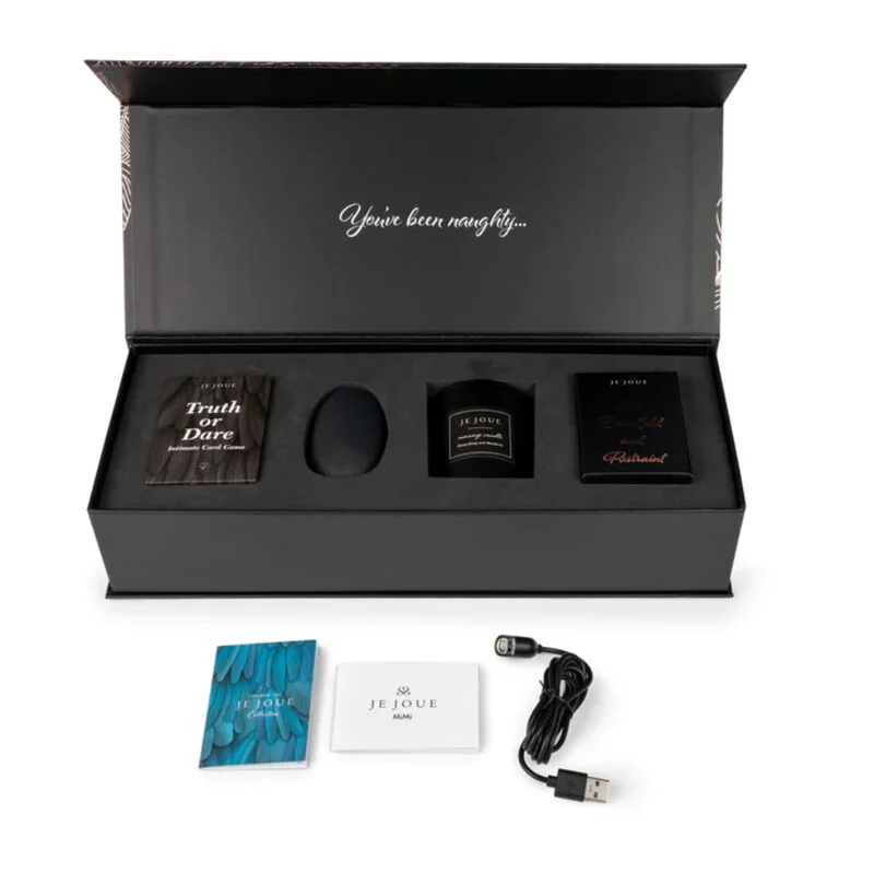Je Joue Mimi set regalo oro rosa vibratore clitoride 5 velocità