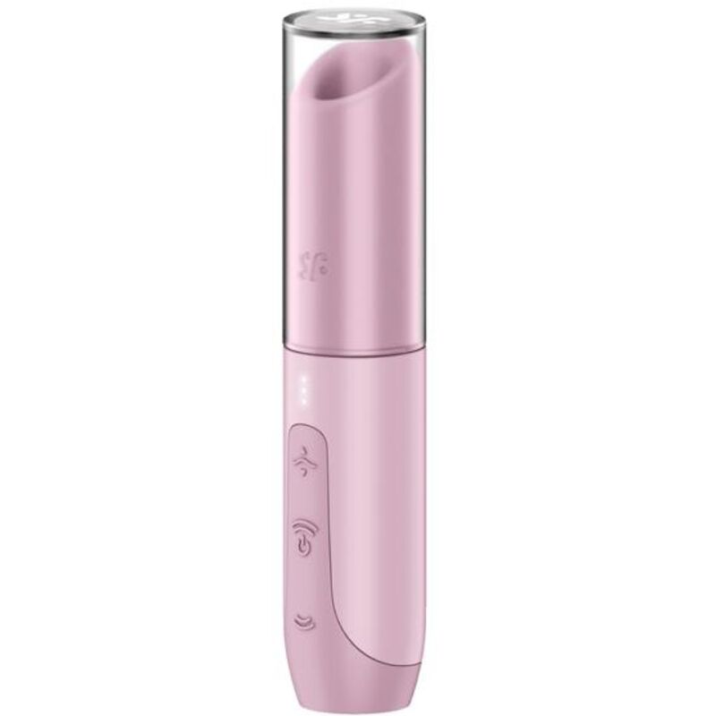 Satisfyer Secret Kiss stimolatore clitoride rosa rossetto