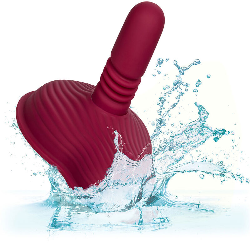 CalExotics Dual Rider Rosso vibratore spingente telecomando