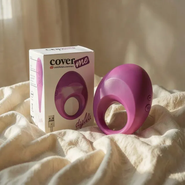 CoverMe Dylan anello vibrante coppia silicone