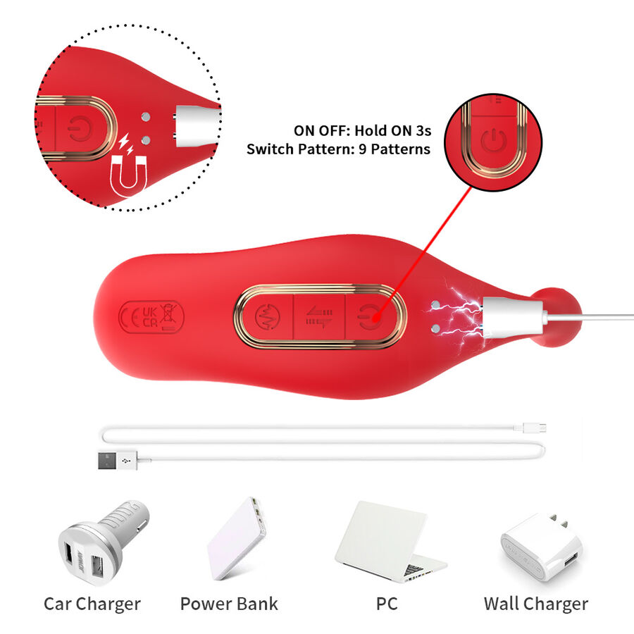 Armony Panty Vibe vibratore mutandina rosso doppio motore
