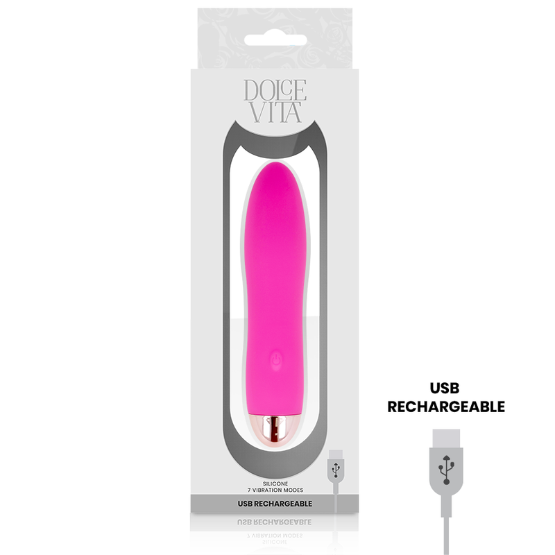 Dolce Vita Quattro Rosa vibratore rosa 2 motori