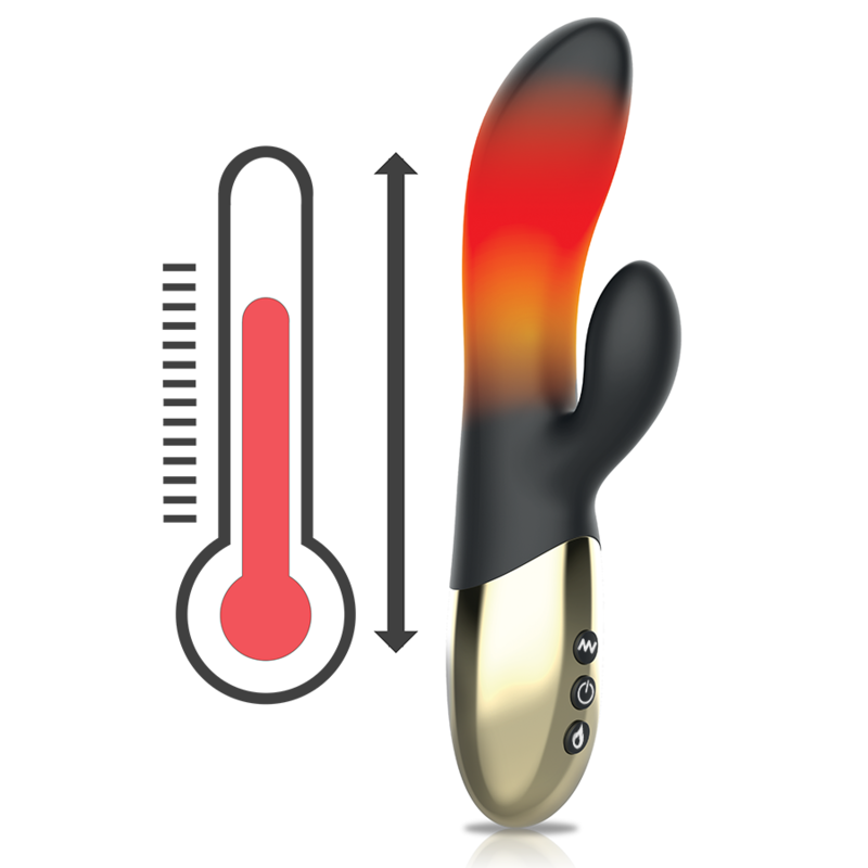 Ibiza Heating Rabbit Vibrator rabbit riscaldante 10 funzioni