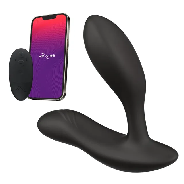 We-Vibe Vector+ vibratore prostatico nero con app
