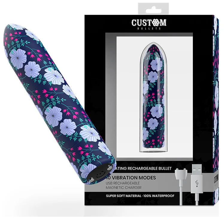 Custom Bullets Primavera mini vibratore 10 funzioni