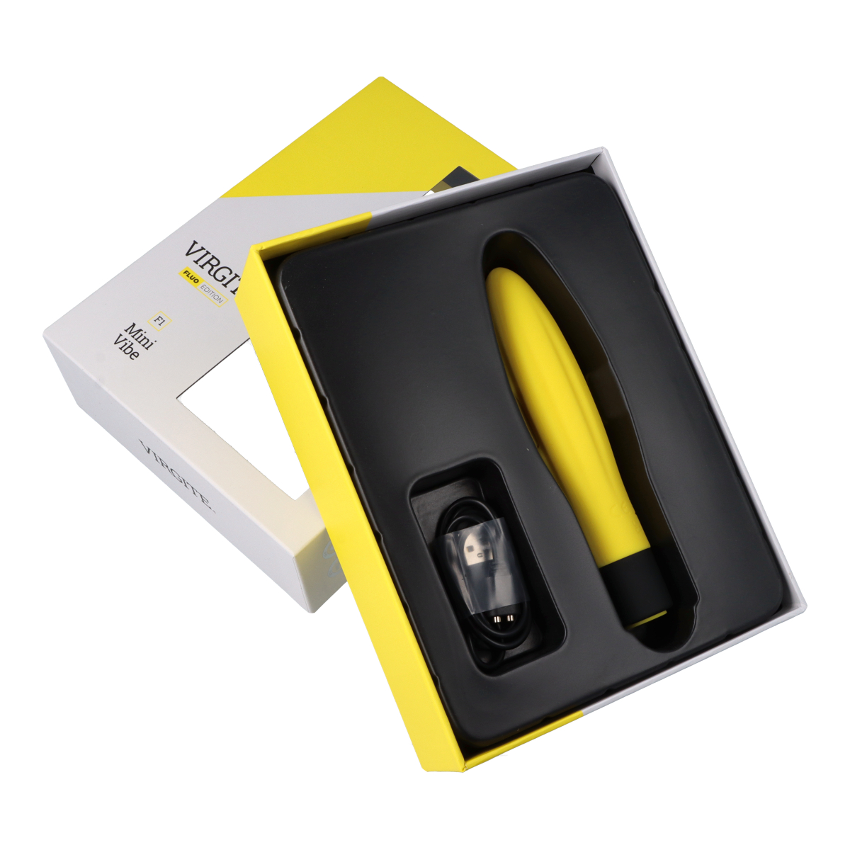 Love Hit by Virgite F1 Fluo vibratore silicone ricaricabile USB