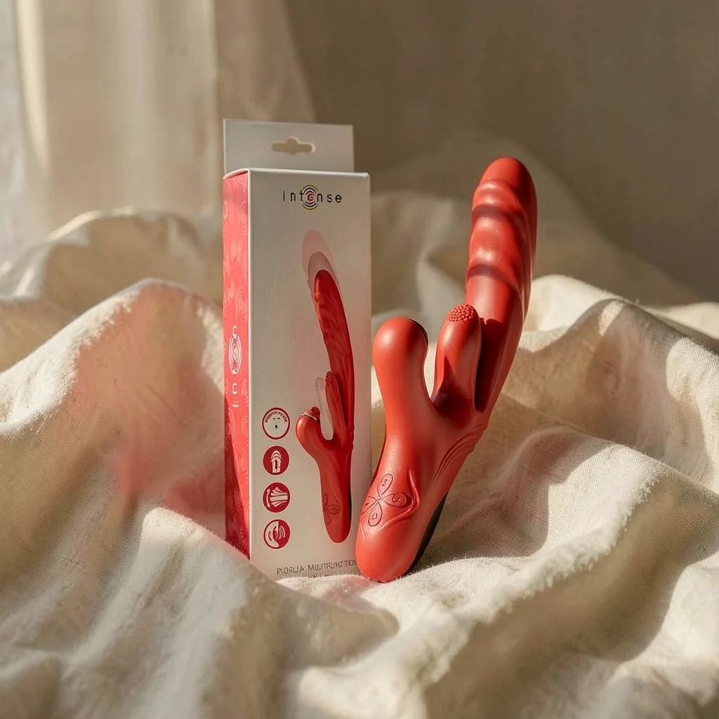 Frutille Intense Rosalia vibratore triplo rosso