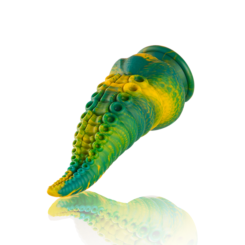 Epic Cybersilicock Cetus dildo fantasy verde 17 cm silicone