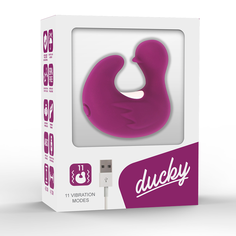 Coverme Ducky stimolatore clitoride ditale vibrante