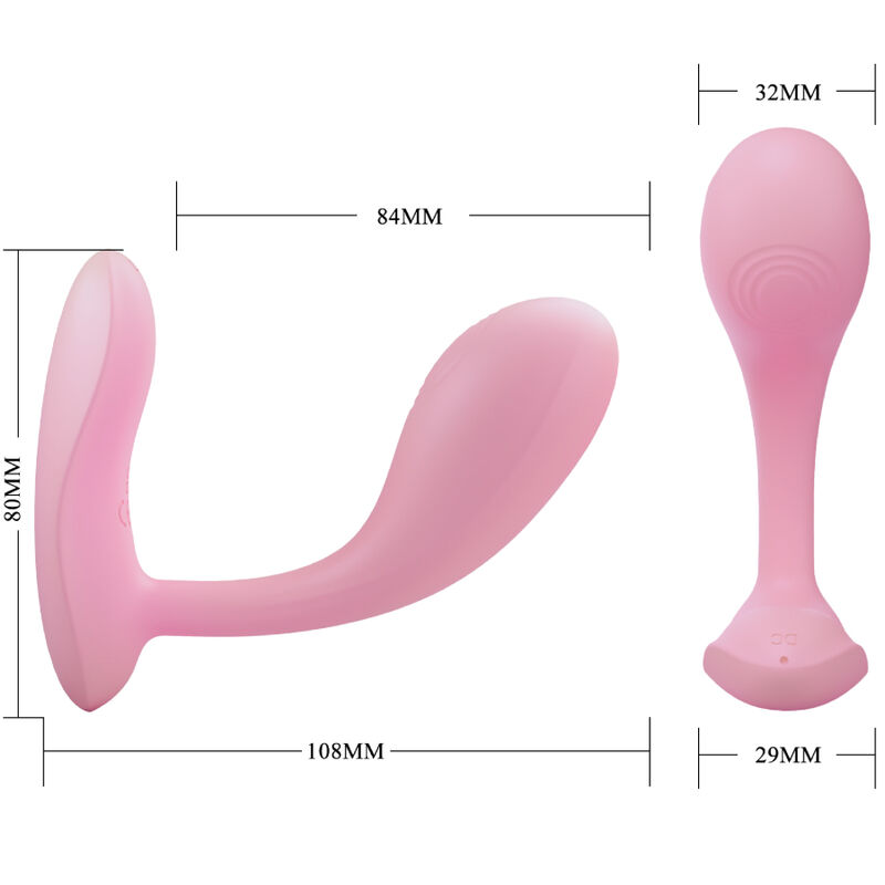Pretty Love Baird G-Spot Rosa vibratore con app