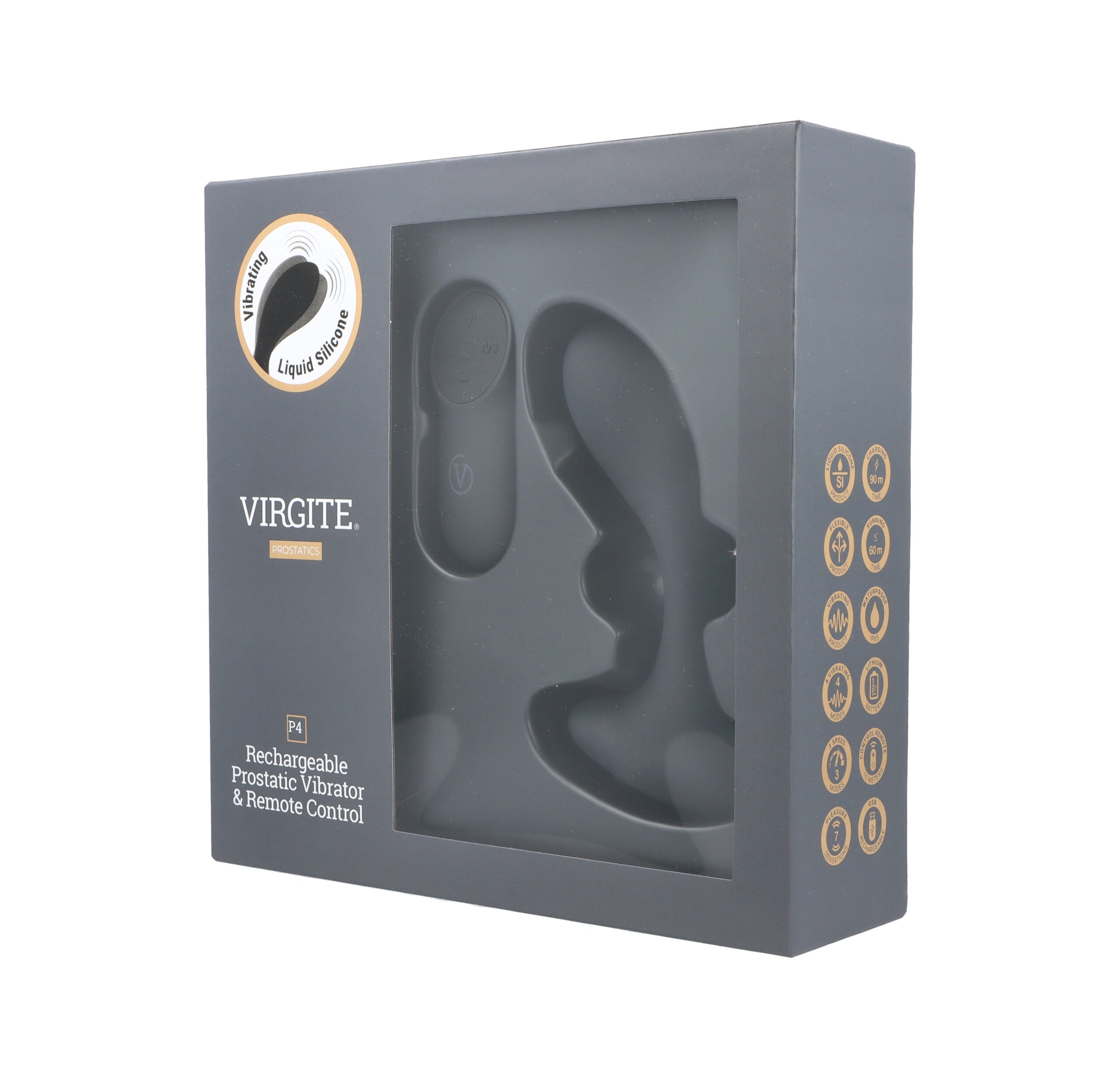 Love Hit by Virgite P4 stimolatore prostatico con telecomando