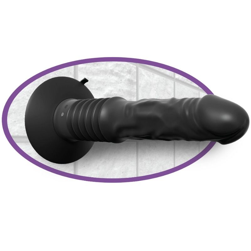 Anal Fantasy Elite Vibrating Ass Fucker dildo anale nero