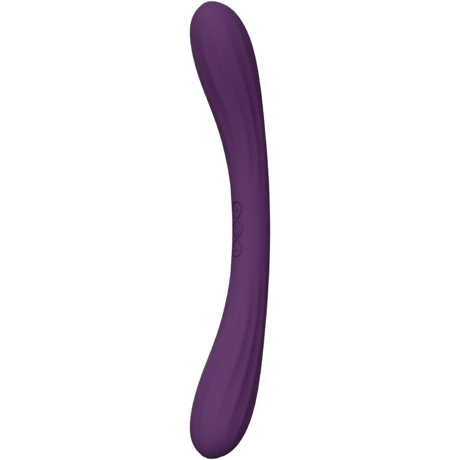 LELO Boomerang vibratore coppia doppia estremità viola