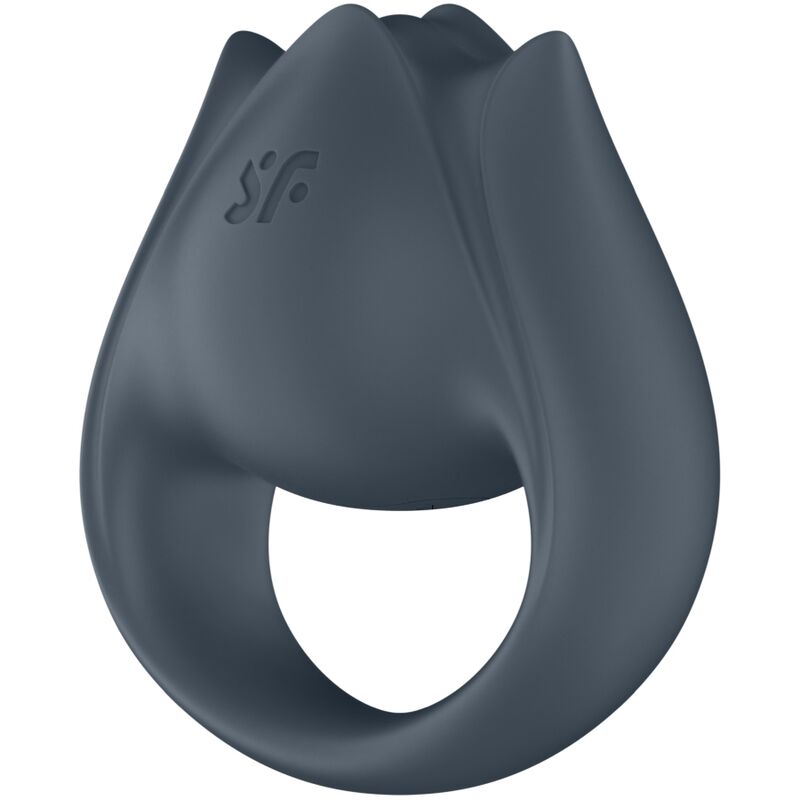 Satisfyer Perfect Pair 2 anello vibrante grigio silicone 12 programmi
