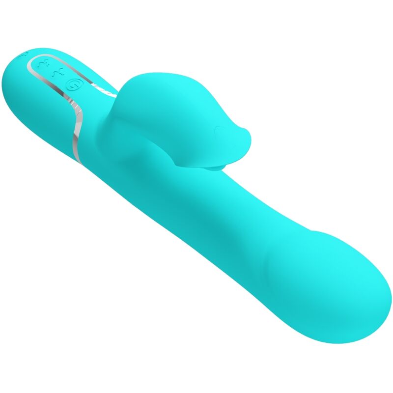 Pretty Love Perle vibratore rabbit verde acqua 7 vibrazioni