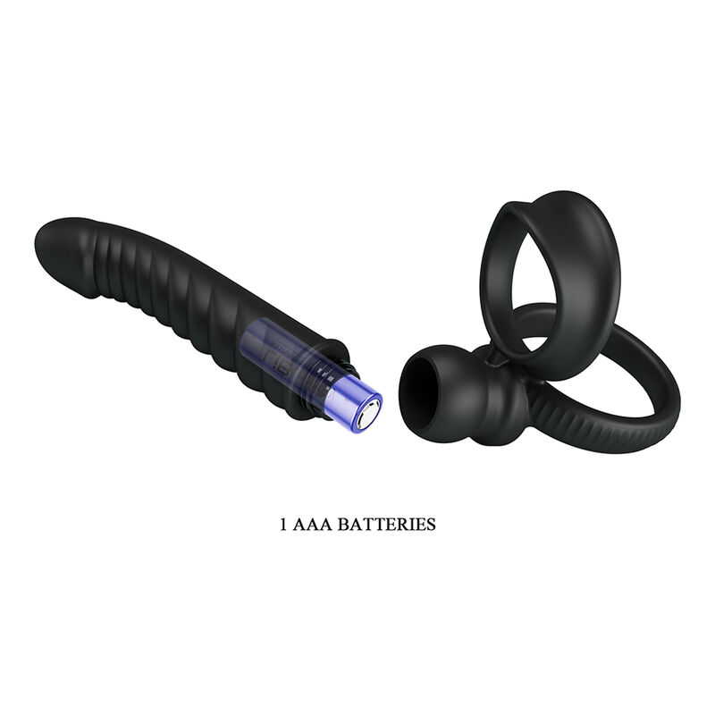 Pretty Love Merritt plug anale vibrante nero 10 vibrazioni