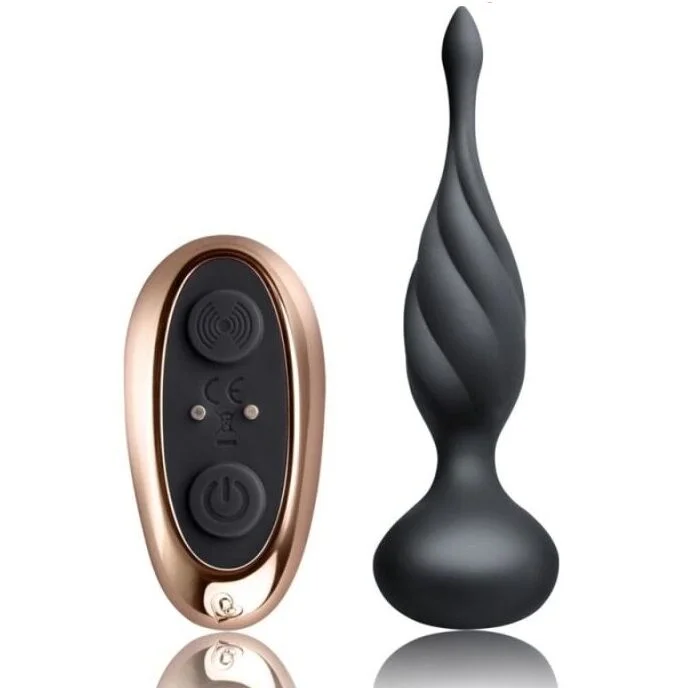 Rocks-Off Discover stimolatore anale nero telecomando 10 modi