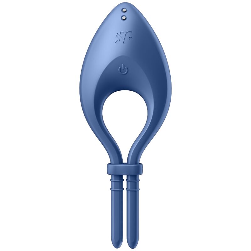Satisfyer Bullseye anello vibrante blu regolabile