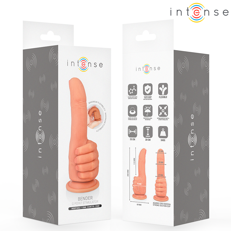 Intense Bender dildo realistico ventosa 20 cm