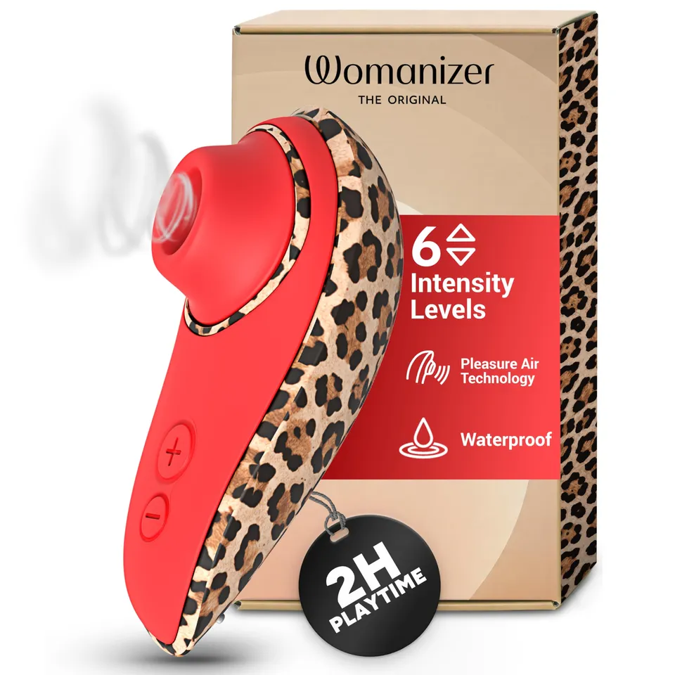 Womanizer Liberty 2 succhia clitoride leopardo impermeabile