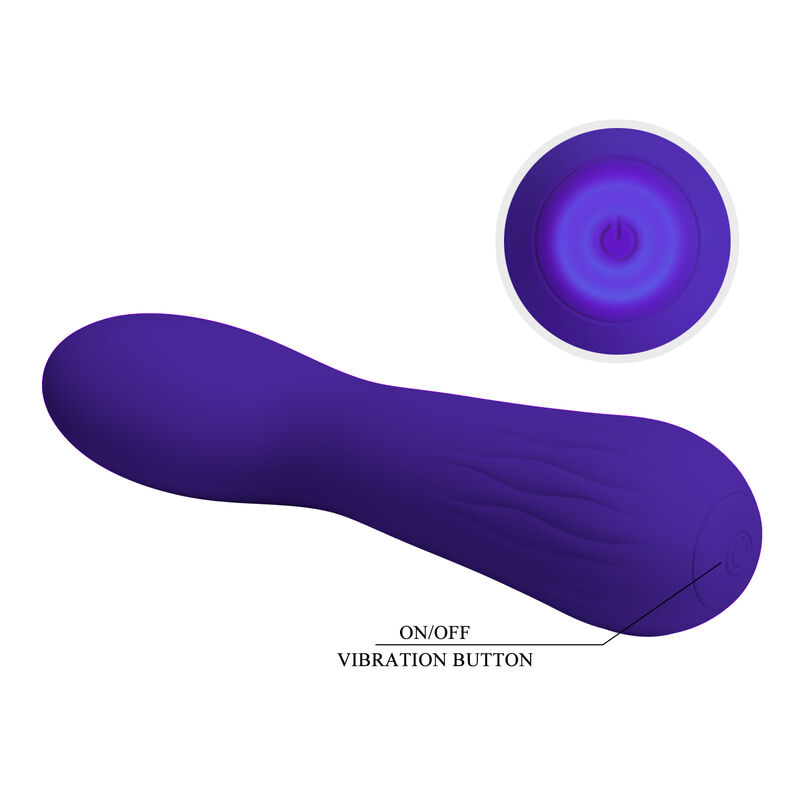 Pretty Love Faun vibratore punto G viola 12 modi