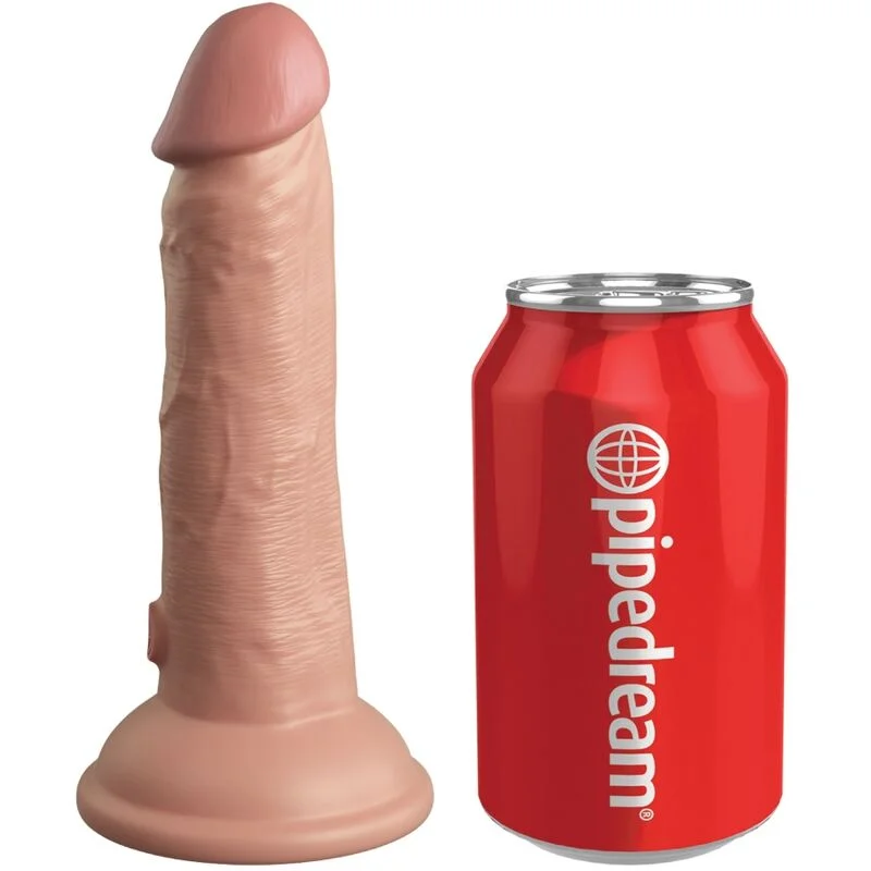 Pipedream King Cock Elite Vibrante 15,2 cm dildo silicone