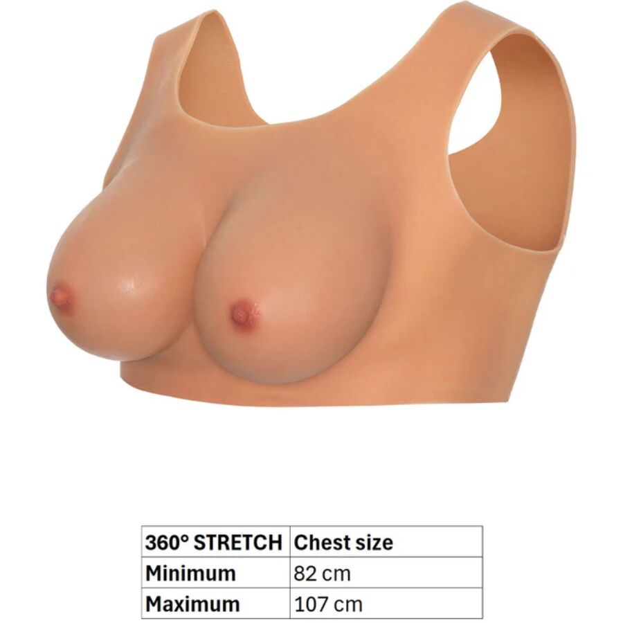 Hidden Desire Alter Ego Breast Top coppa C silicone