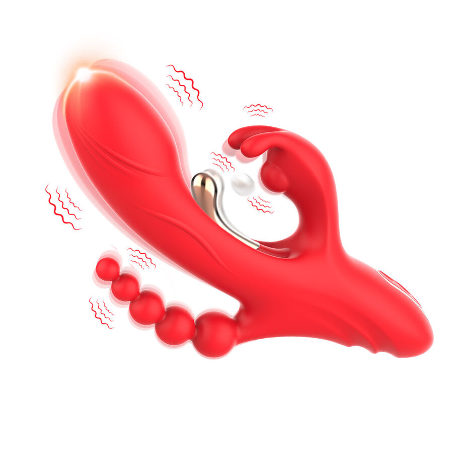 Armony G-Spot Duo vibratore punto G rosso doppia stimolazione