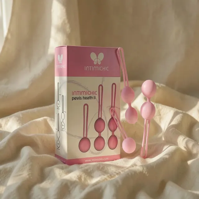 Intimichic Pelvis Health II palline kegel silicone kit 3 pz