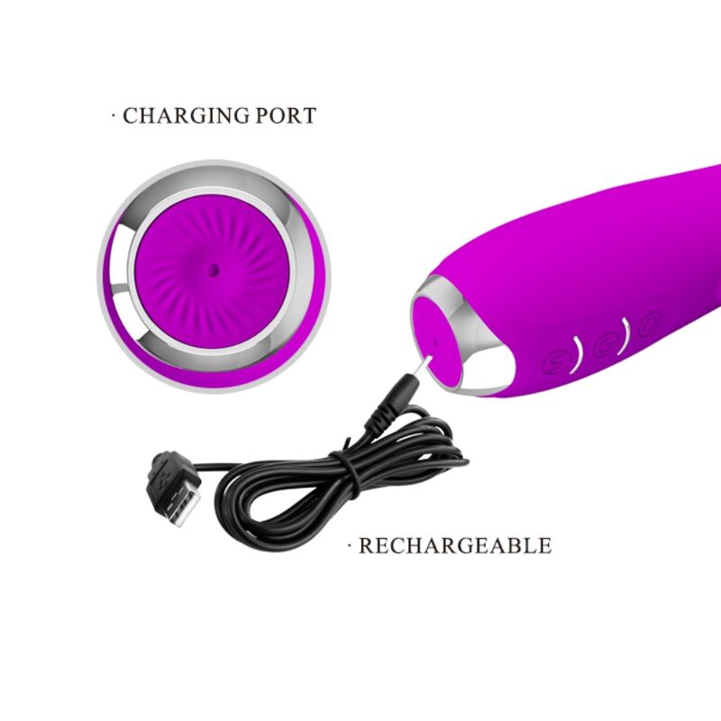 Pretty Love Molly Vibratore Coniglio Rotante 20,5 cm