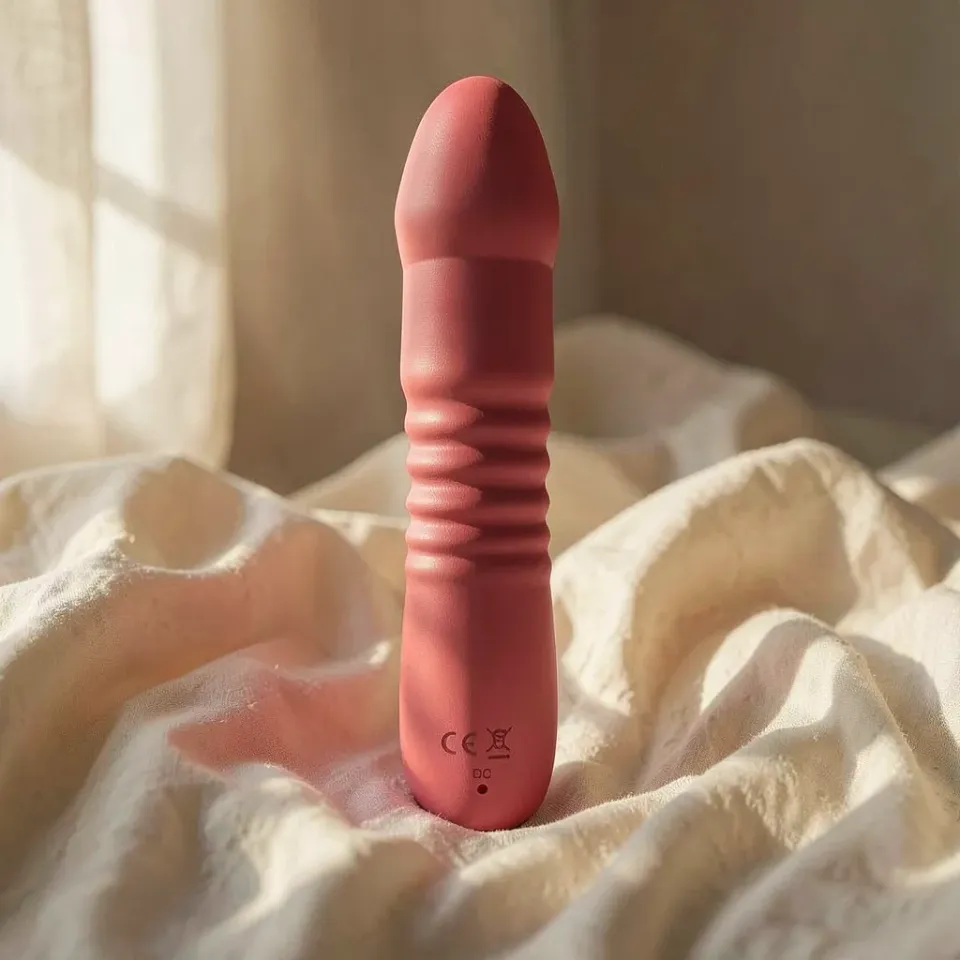 Intense Juni Up Down vibratore pulsante rosso