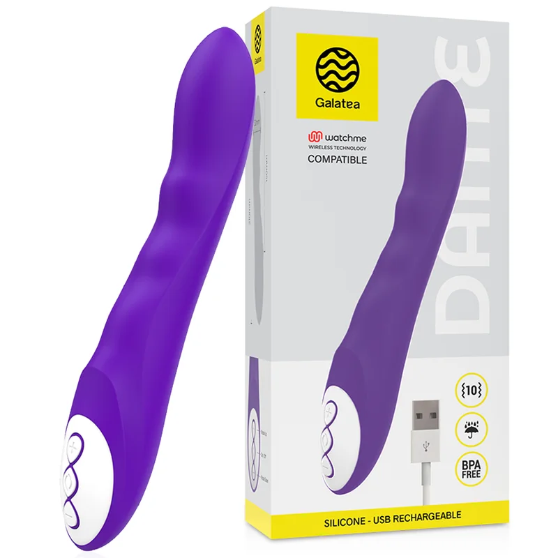 Galatea Dante vibratore lilla 10 modalità silicone