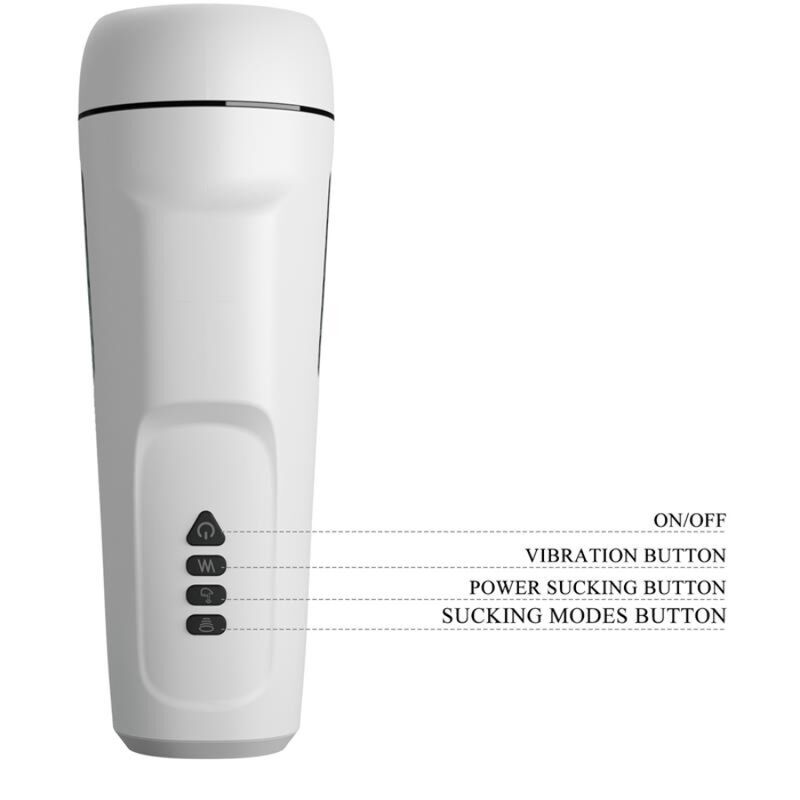 Pretty Love Sienna masturbatore aspirazione 12 vibrazioni USB