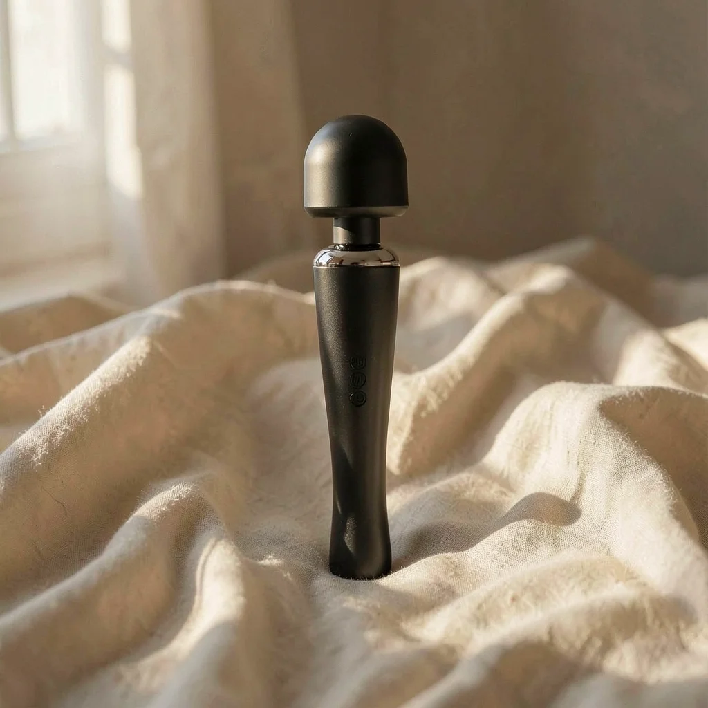 Naomi Wand vibratore bacchetta grigio 8 intensità ricaricabile