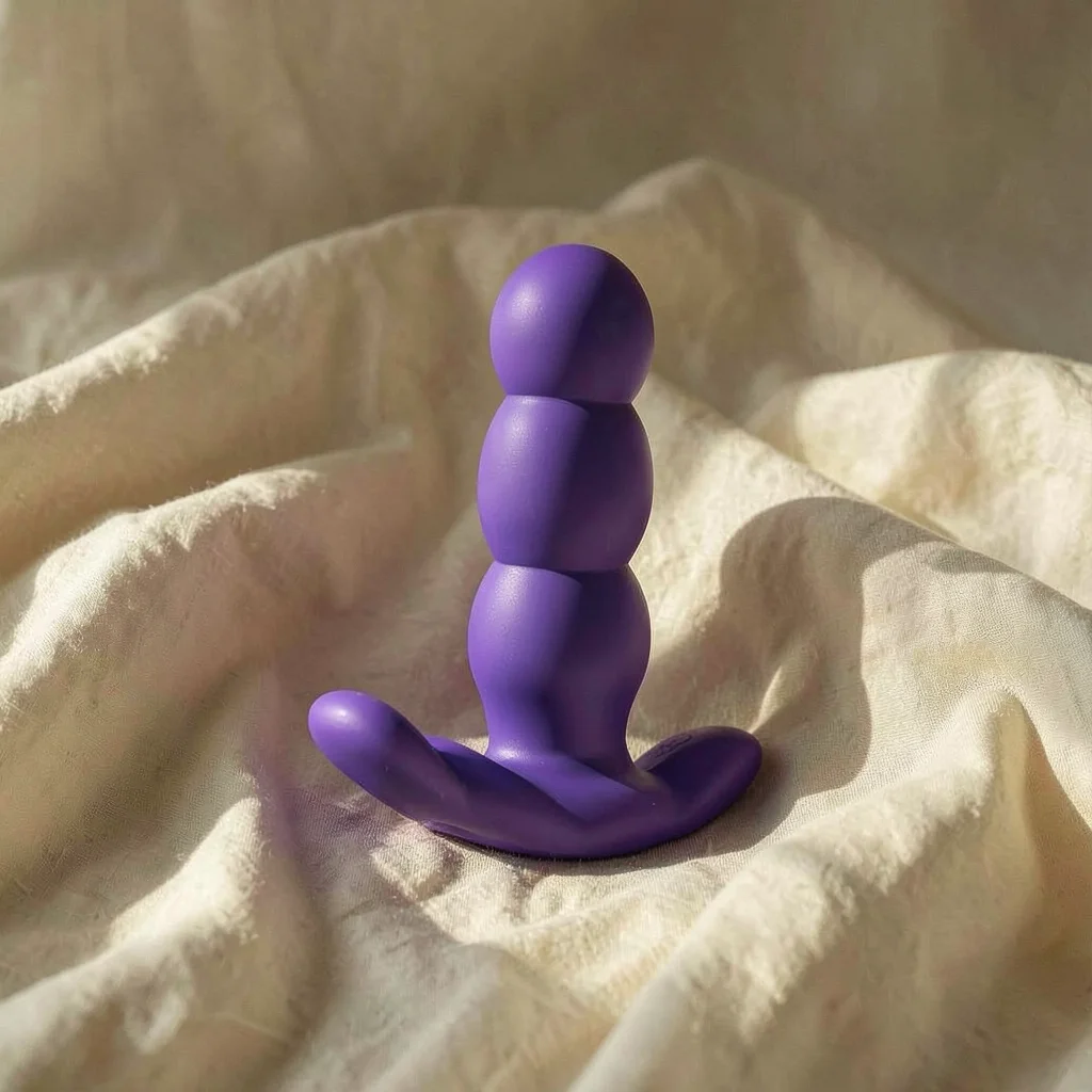 Nalone Pearl plug vibrante rotante lilla