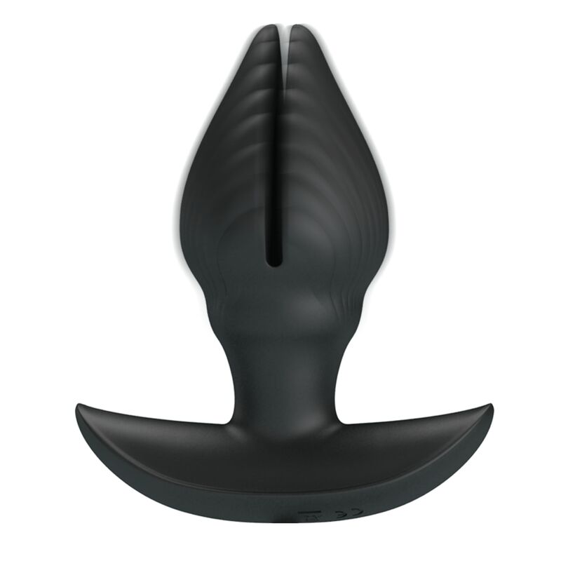 Pretty Love plug gonfiabile vibrante in silicone nero