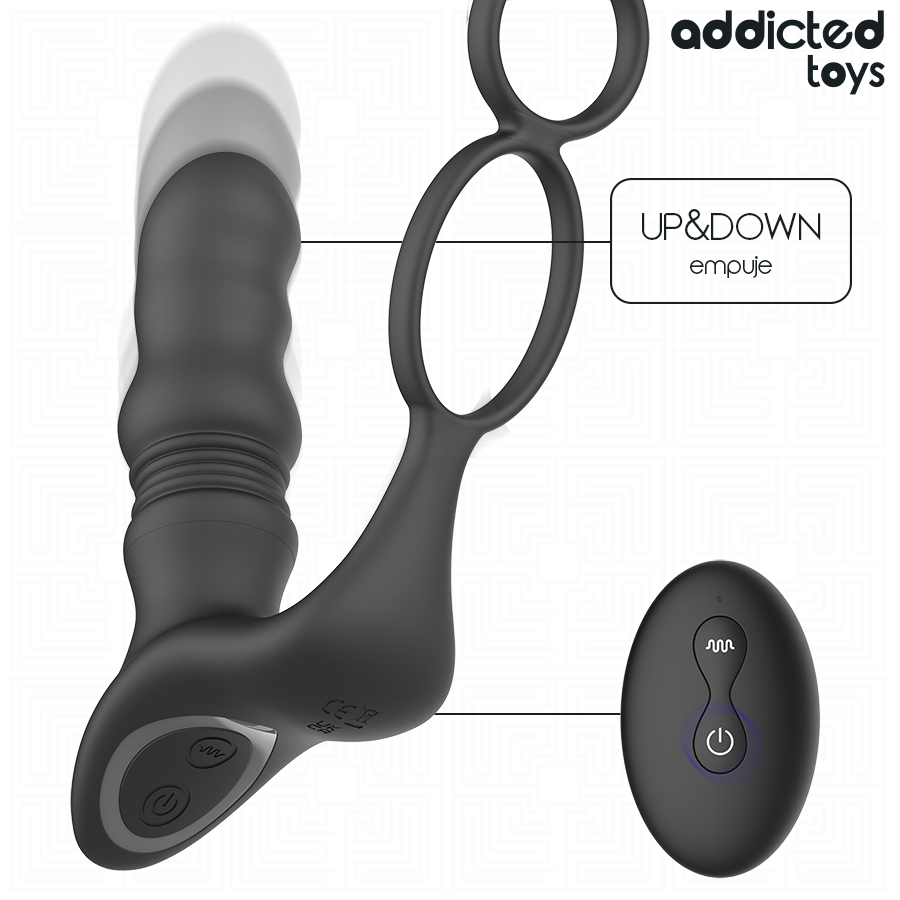 Addicted Toys Up&Down stimolatore prostatico spinta telecomando
