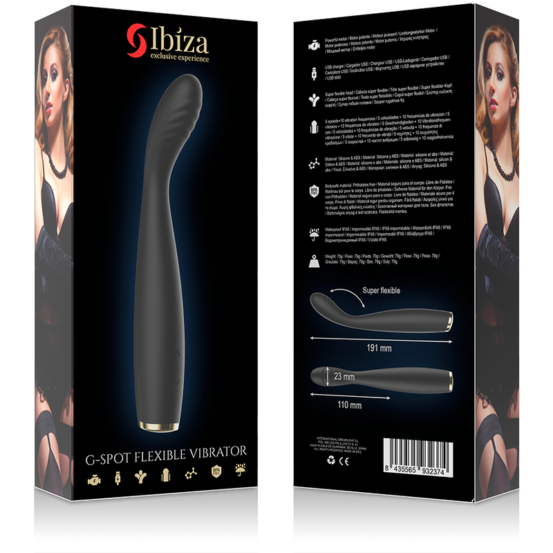 Frutille Ibiza G-Flex vibratore rabbit flessibile 10 modi
