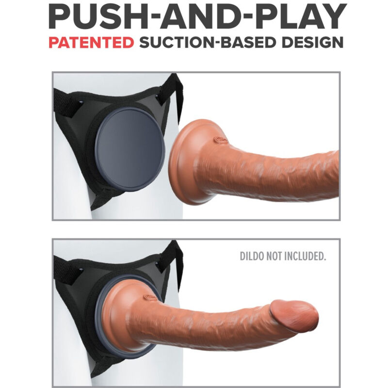Pipedream Body Dock Elite imbracatura in silicone