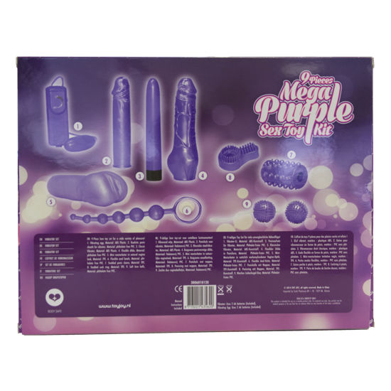 ToyJoy Solo Per Te Mega Kit set erotico 9 pezzi viola
