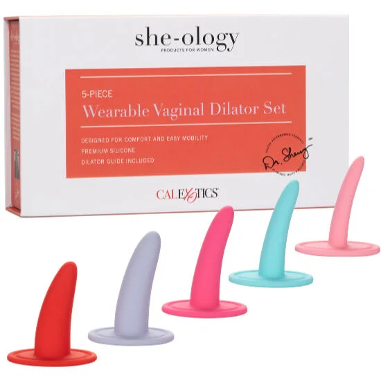CalExotics She-Ology set 5 dilatatori vaginali silicone