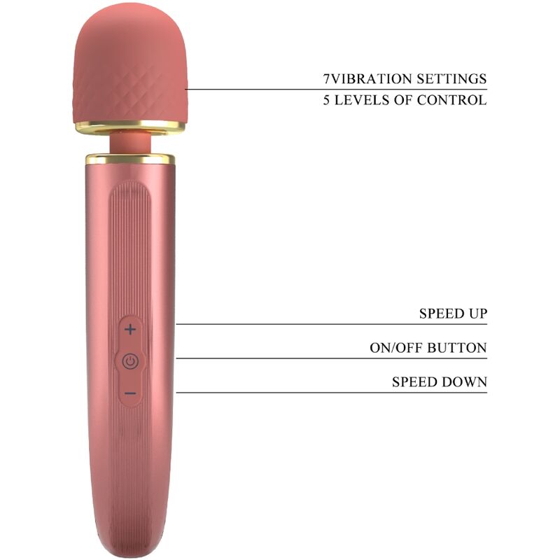 Pretty Love massaggiatore vibratore rosa 7 modi