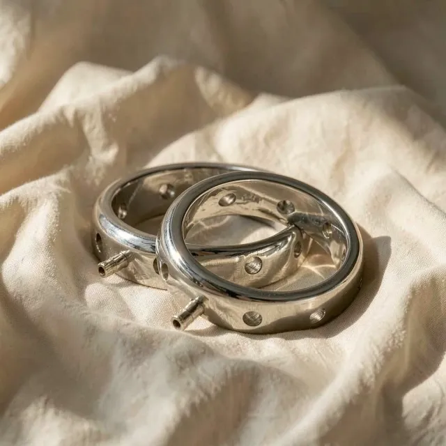 ElectraStim Prestige anello metallo 50 mm unipolare