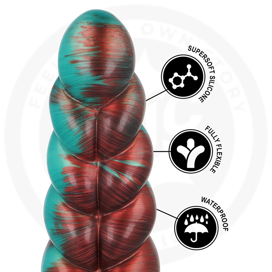 EPIC CyberSilicock Zirion Aridfire dildo in silicone